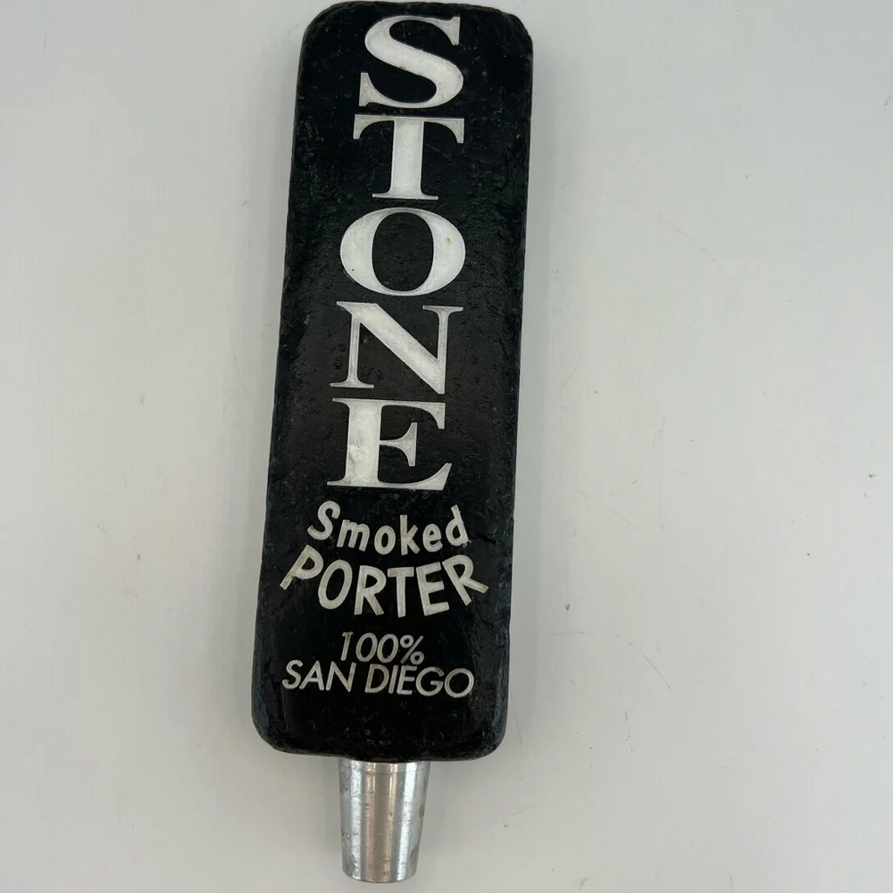Stone Smoked Porter 100% San Diego Pub Bar Beer Keg Tap Handle Man Cave Brewery